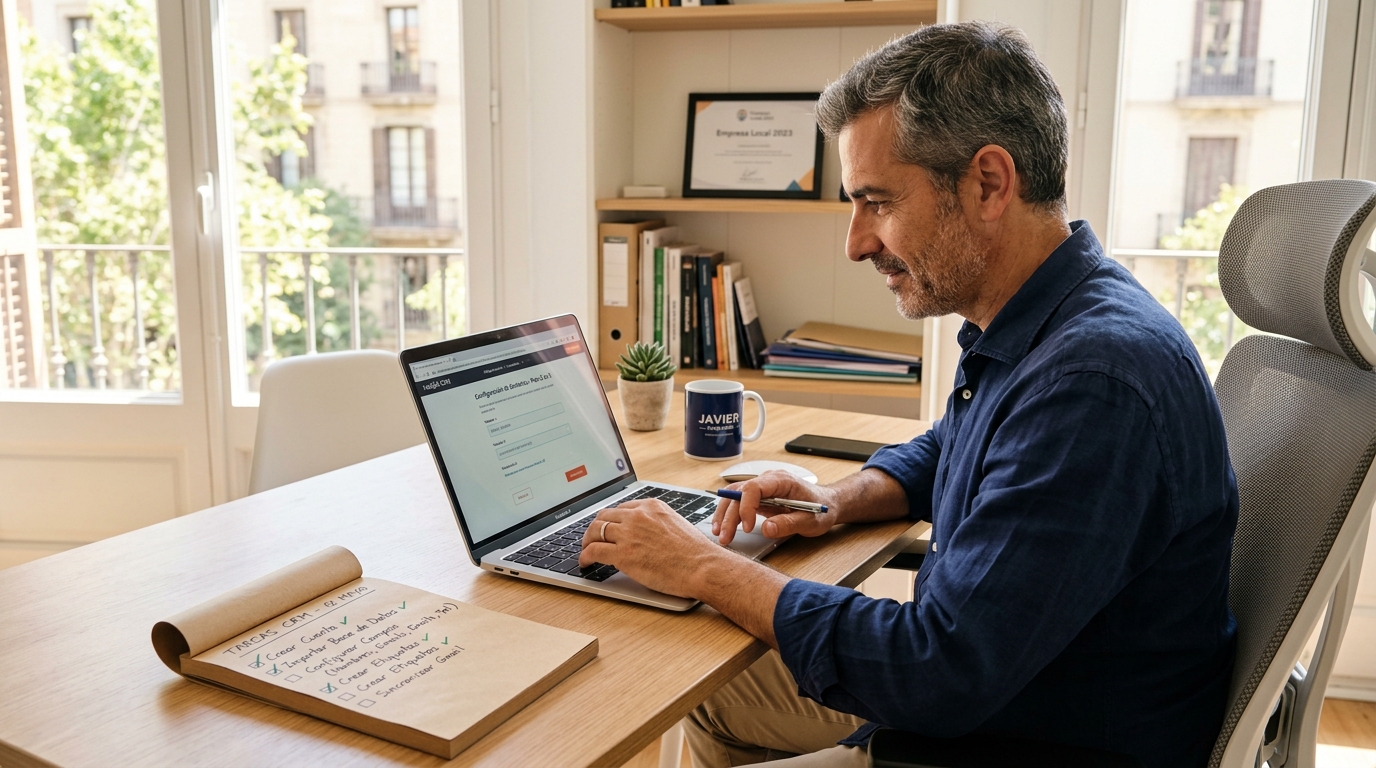 Primeros 30 días con un CRM nuevo: checklist de configuración